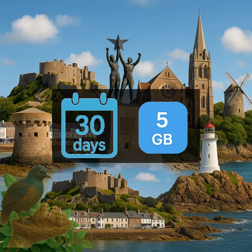 Jersey 5GB 30Days