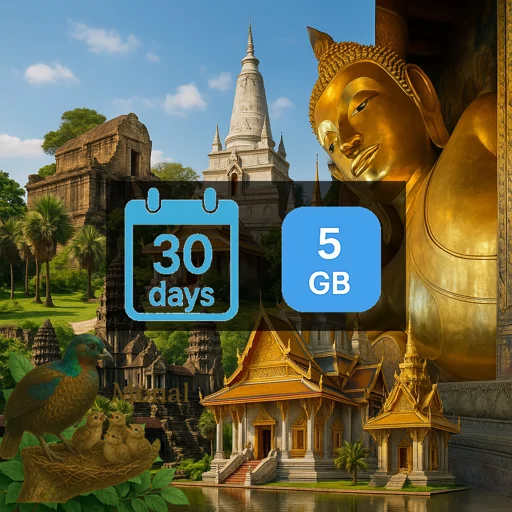 Cambodia 5GB 30Days