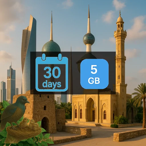 Kuwait 5GB 30Days
