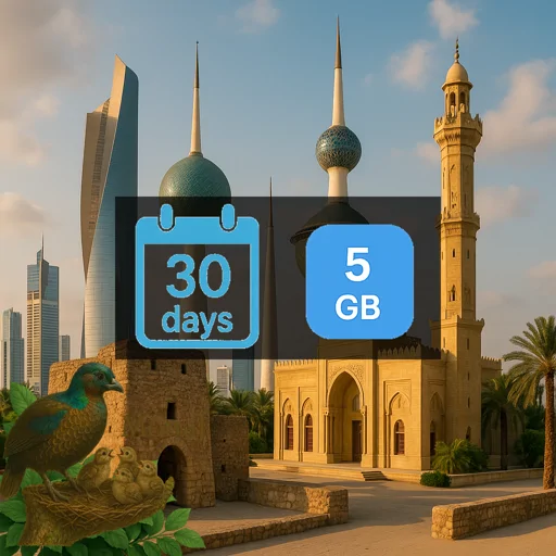 Kuwait 5GB 30Days