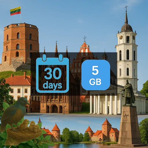 Lithuania 5GB 30Days