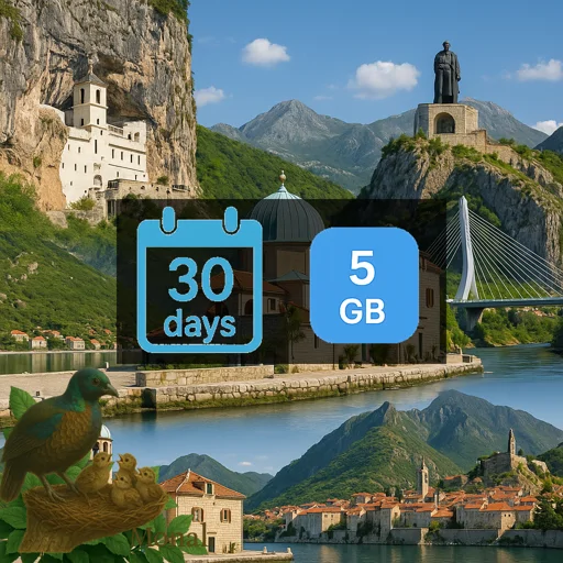 Montenegro 5GB 30Days