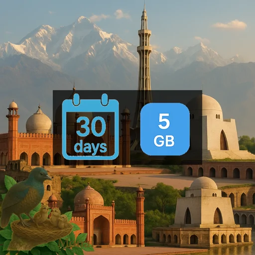 Pakistan 5GB 30Days
