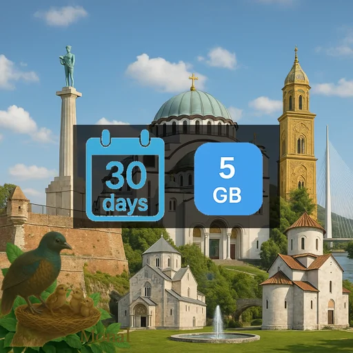 Serbia 5GB 30Days