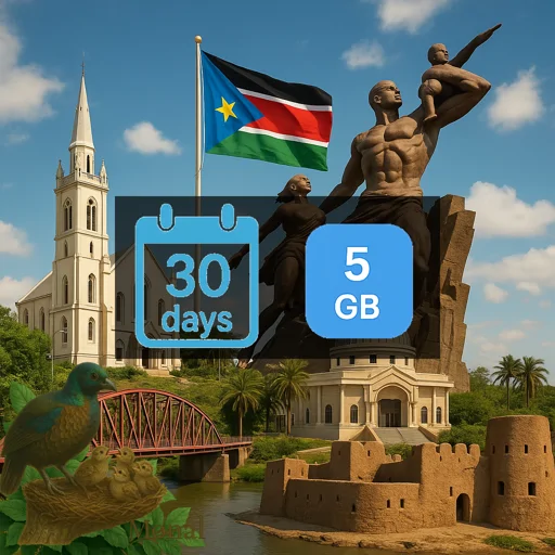 South Sudan 5GB 30Days