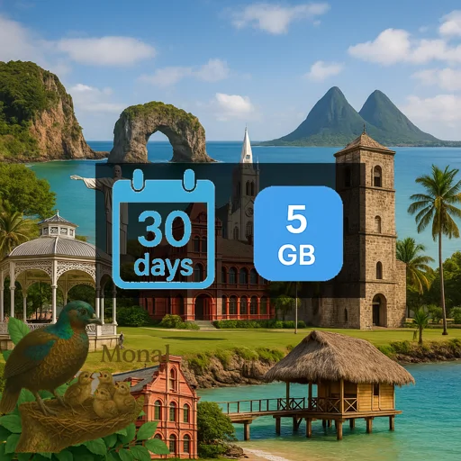 Trinidad and Tobago 5GB 30Days