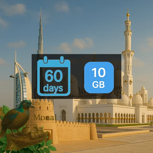 United Arab Emirates 10GB 60Days
