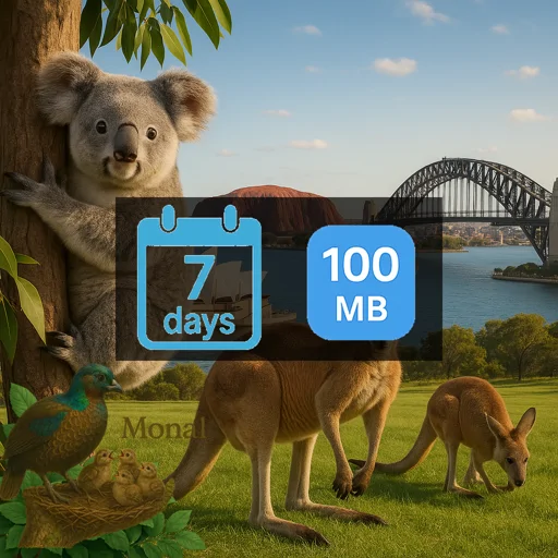 Australia 100MB 7Days