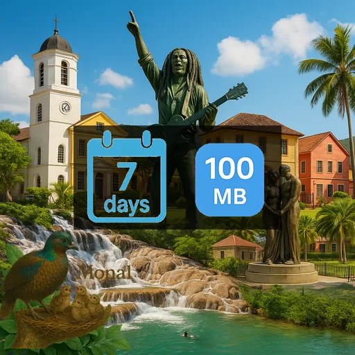 Jamaica 100MB 7Days