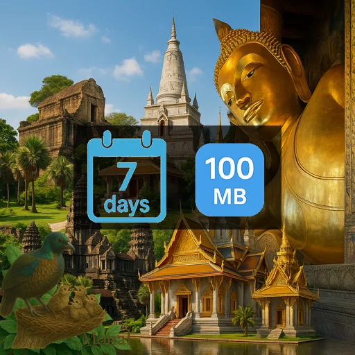 Cambodia 100MB 7Days