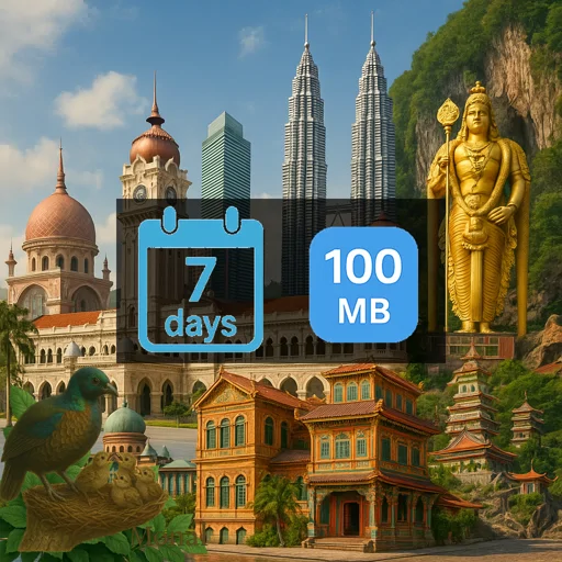 Malaysia 100MB 7Days