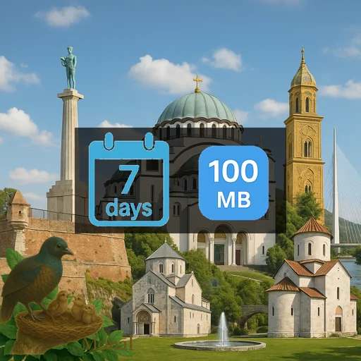 Serbia 100MB 7Days