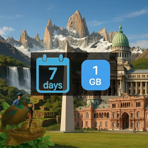 Argentina 1GB 7Days
