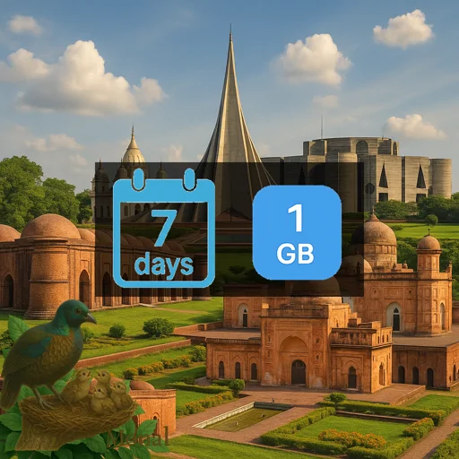 Bangladesh 1GB 7Days