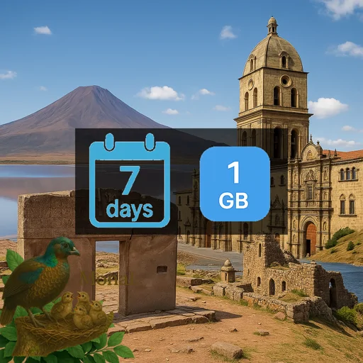 Bolivia 1GB 7Days