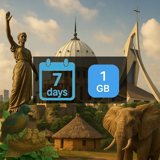 Cote d'Ivoire 1GB 7Days