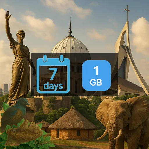 Cote d'Ivoire 1GB 7Days