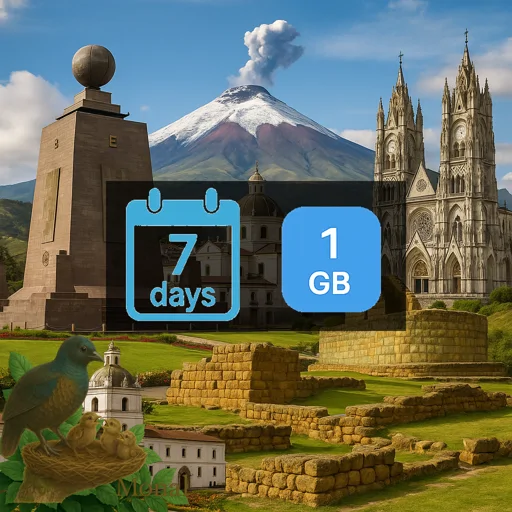 Ecuador 1GB 7Days