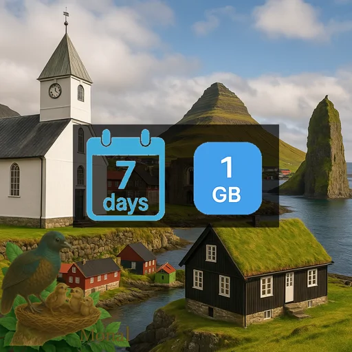 Faroe Islands 1GB 7Days