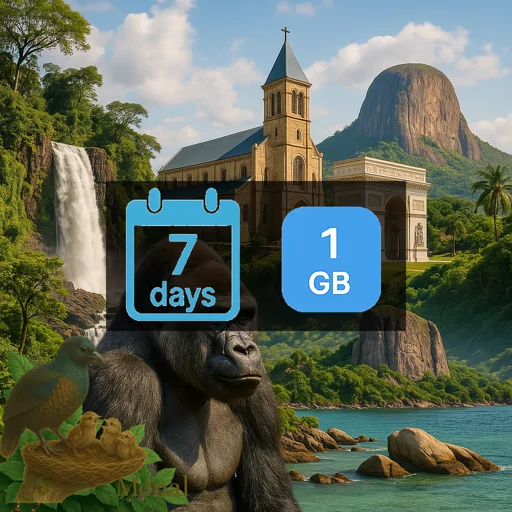 Gabon 1GB 7Days