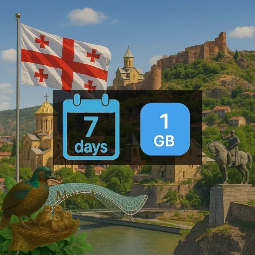 Georgia 1GB 7Days