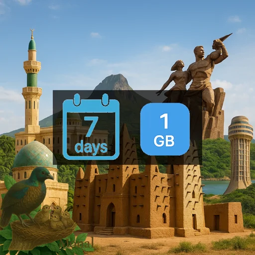 Guinea 1GB 7Days