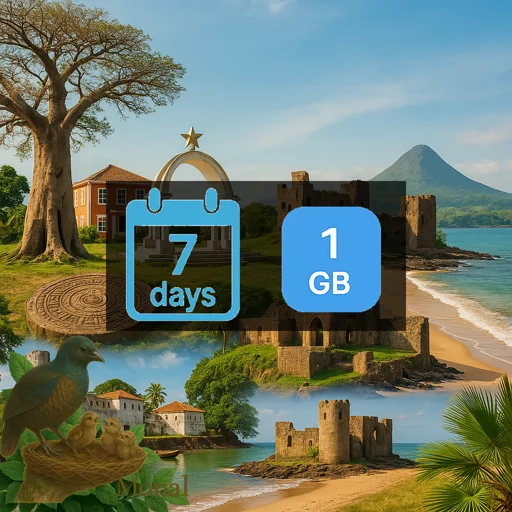 Guinea-Bissau 1GB 7Days