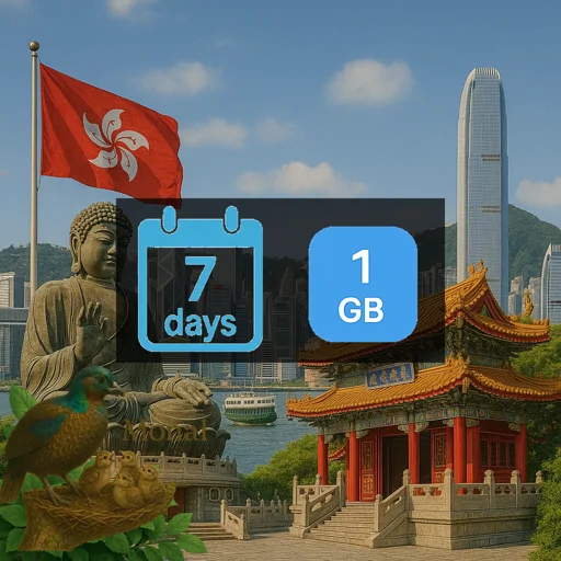 Hong Kong 1GB 7Days (nonhkip)