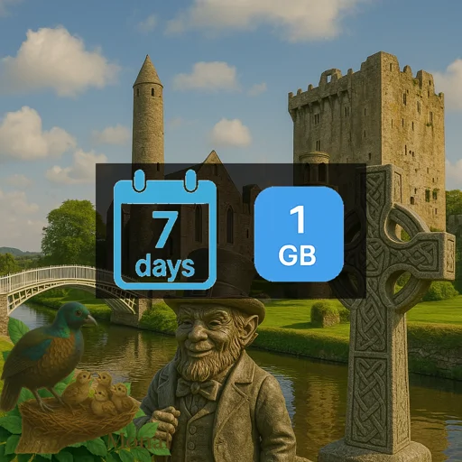 Ireland 1GB 7Days
