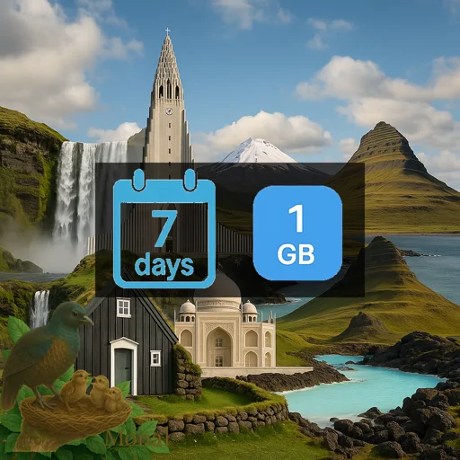 Iceland 1GB 7Days