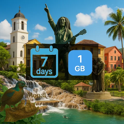 Jamaica 1GB 7Days
