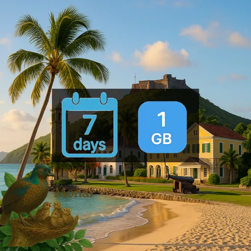 Cayman Islands 1GB 7Days