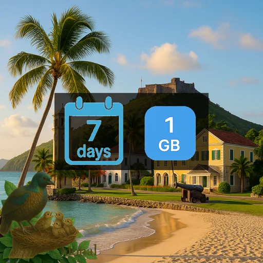 Cayman Islands 1GB 7Days