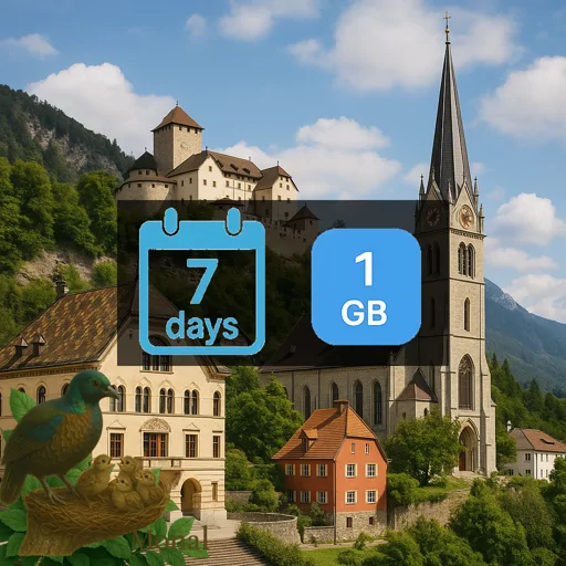 Liechtenstein 1GB 7Days