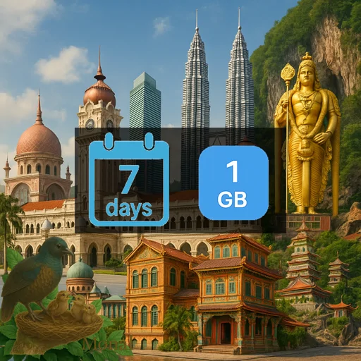 Malaysia 1GB 7Days
