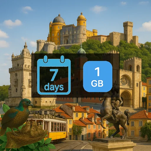Portugal 1GB 7Days