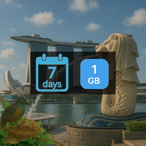 Singapore 1GB 7Days