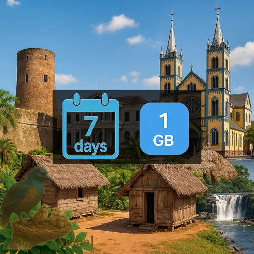 Suriname 1GB 7Days