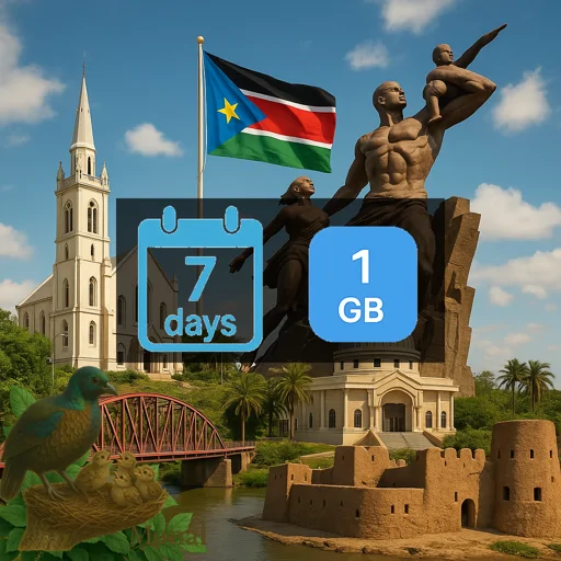 South Sudan 1GB 7Days