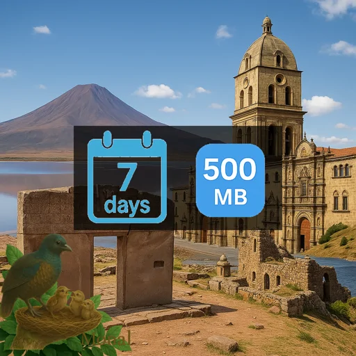 Bolivia 500MB 7Days