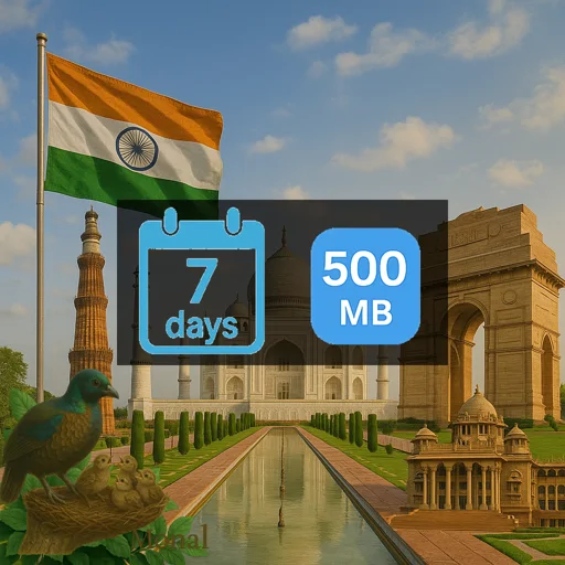 India 500MB 7Days