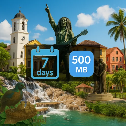 Jamaica 500MB 7Days