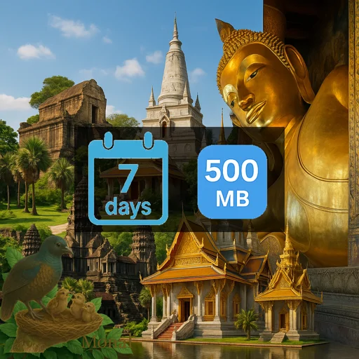 Cambodia 500MB 7Days