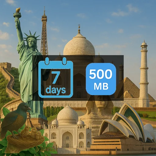 Morocco 500MB 7Days