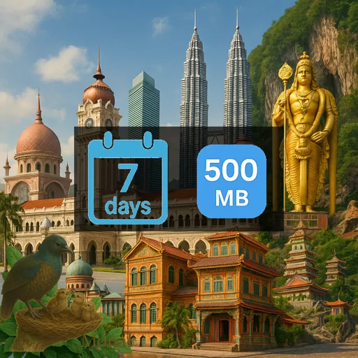 Malaysia 500MB 7Days