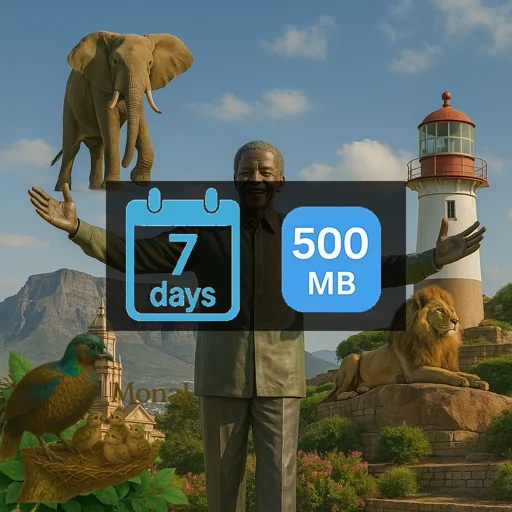 South Africa 500MB 7Days