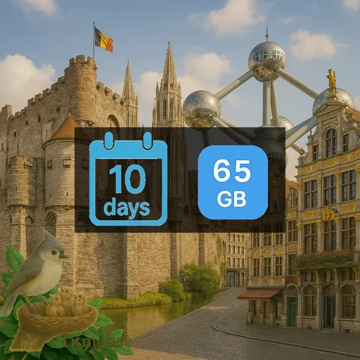 Belgium - Unlimited - 10 days