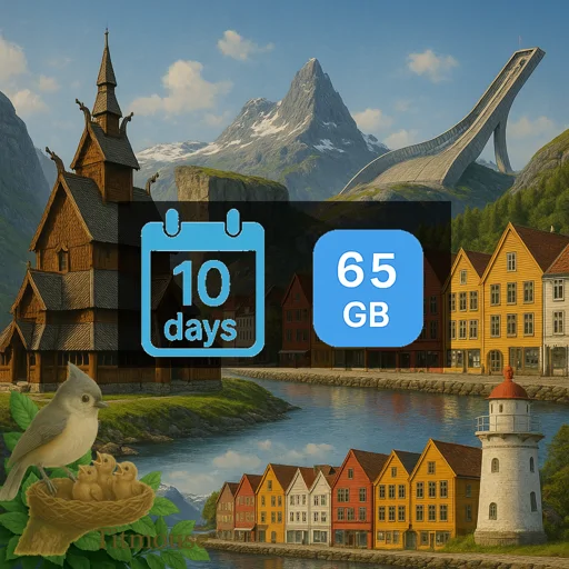 Norway - Unlimited - 10 Days