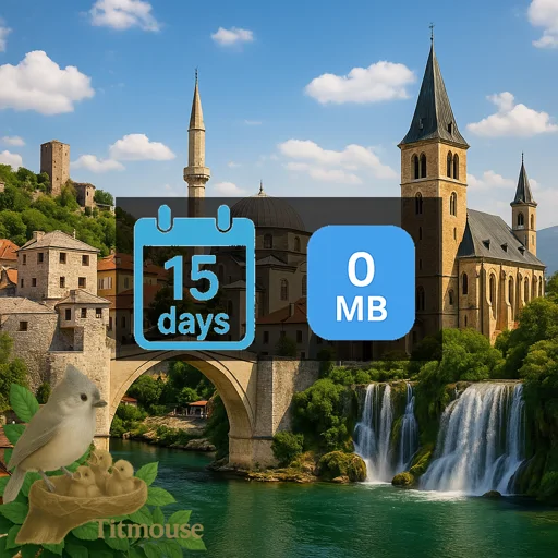 Bosnia and Herzegovina - Unlimited - 15 Days