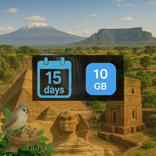 Africa - 10 GB - 15 days